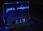 Светодиодные часы с доской для записей LED clock with Message Board - 7
