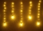 Светодиодная гирлянда, Бахрома с лампочками, 10 ламп, IP20 - 3