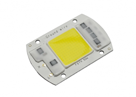 Сверхяркий светодиод LED 50Вт White IC 220В (6000К)