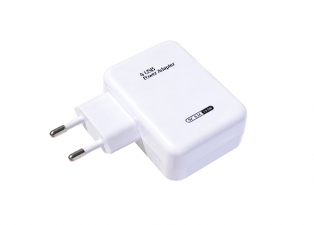 Сетевое зарядное устройство Travel adapter 4xUSB