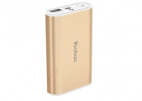 Портативное зарядное устройство Yoobao Power Bank 7800 mAh golden