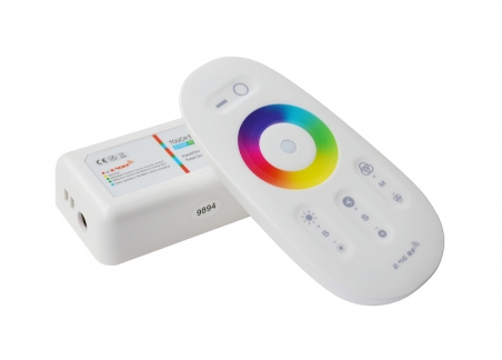 Контроллер RF RGB 18А White (Touch Screen)