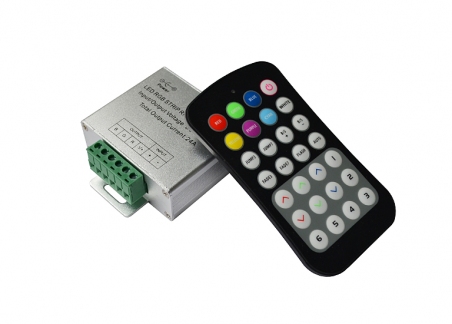 Контроллер RF RGB 18А Black (28 buttons)