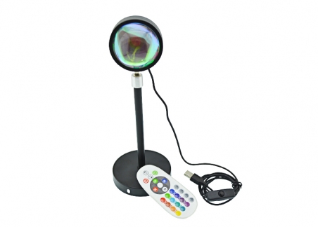 Проекционный светильник USB RGB Sunset Lamp