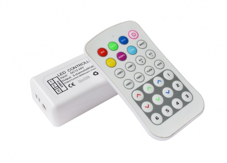 Контроллер RF RGB 18А White (28 buttons)