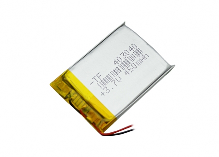 Аккумулятор литий-полимерный 3,7V 450mAh