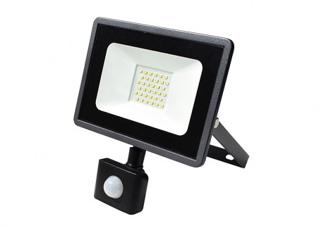 Светодиодный прожектор с датчиком движения LP 30W, 220V, Sensor Premium