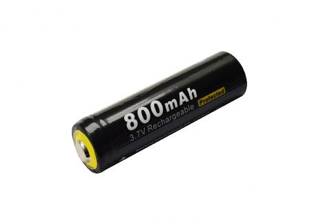 Аккумулятор Battery Li-ion Soshine 14500, 3,7V 800mAh с защитой