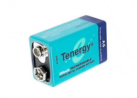 Аккумулятор Ni-Mh Крона Tenergy, 9V 250mAh