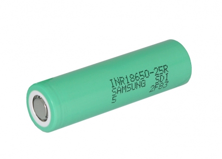 Аккумулятор Battery Li-ion Samsung 18650, 3,7V 2500mAh