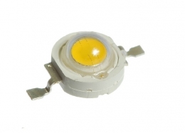 Сверхяркий светодиод LED 1W Warm white 100 Lm BIN1