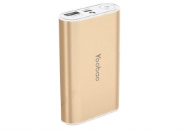 Портативное зарядное устройство Yoobao Power Bank 7800 mAh golden