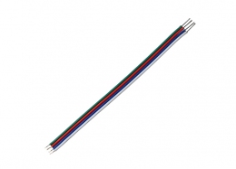 Провод RGB 4pin 22AWG 10cm луженый
