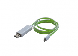 Светящийся кабель LED Cable USB runing line