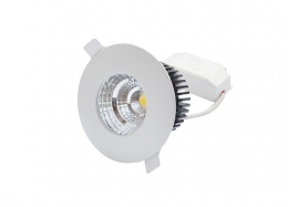 Встраиваемый cветодиодный светильник LED Downlight COB 6W (круглый) IP65